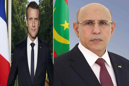 Photo of Mauritanie-France : Le président de la République félicite son homologue français à l’occasion de la fête du 14 juillet
