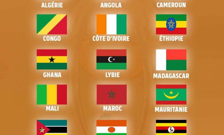 Photo of La liste complète des pays qualifiés pour le CHAN TotalEnergies Algérie 2022 dévoilée
