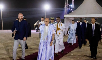 Photo of Première visite officielle de Charles Michel en Mauritanie les 20 et 21 novembre