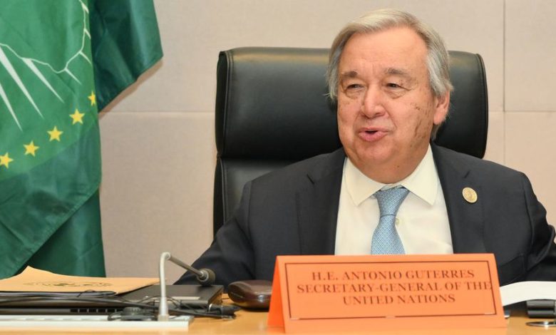 Photo of A un Sommet de l’Union africaine, Guterres appelle à mettre fin à l’impasse politique en Libye
