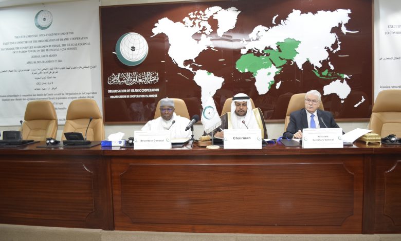Photo of Déclaration finale adoptée par la Réunion extraordinaire à composition non limitée du Comité exécutif de l’Organisation de la Coopération Islamique pour contester les agressions récurrentes d’Israël, la puissance occupante coloniale illégale, contre la sainte Mosquée Al-Aqsa