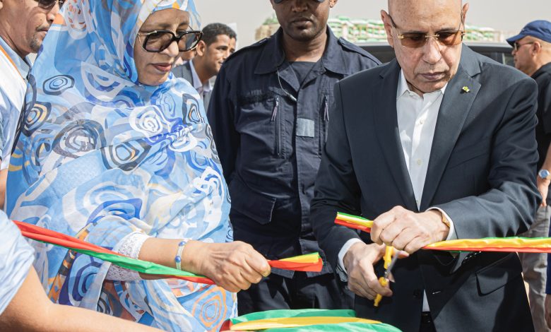 Photo of زيارة رئيس الجمهورية، السيد محمد ولد الشيخ الغزواني، لمدينة ألاك : تدشين و وضع الحجر الأساس لمشاريع هامة