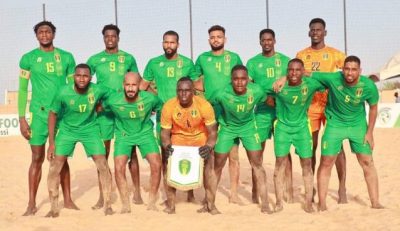 Photo of Sports: L’équipe nationale de beach soccer se hisse à la 34ème place mondiale