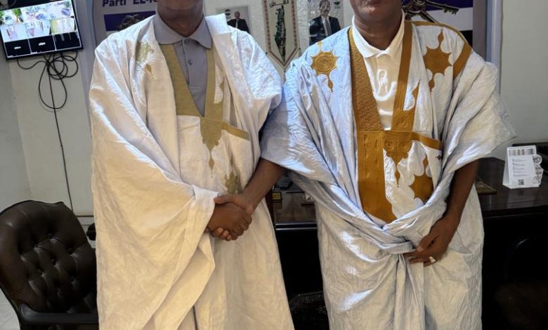 Photo of الأمير الدكتور سيد محمد ولد سيدي ولد محمد لحبيب الملقب محمد الخامس يلتحق بحزب الإصلاح.