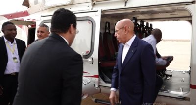 Photo of Le Président de la République se rend à la station flottante de production de gaz du projet ‘’Ahmeyem’’