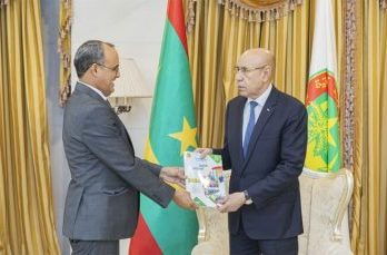 Photo of Le Président de la République reçoit le rapport annuel de la HAPA