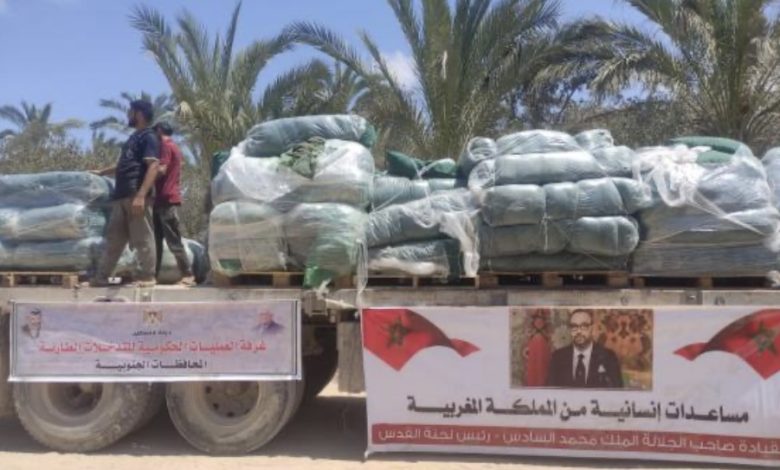 Photo of العاهل المغربي يأمر بإرسال مساعدات إنسانية وطبية إضافية لفائدة ساكنة غزة