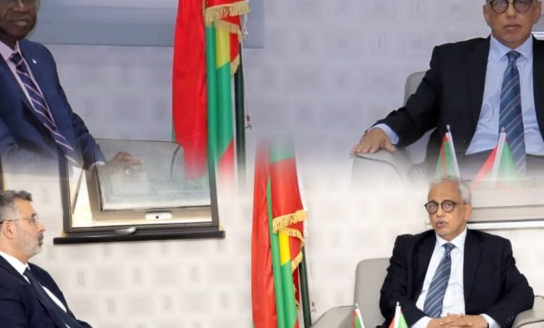 Photo of Le MAED reçoit les représentants de la Banque mondiale et du FMI