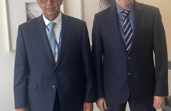 Photo of وزير الشؤون الاقتصادية يبحث مع الرئيس التنفيذي للمؤسسة الدولية الإسلامية لتمويل التجارة تعزيز الشراكة في تمويل التجارة ودعم الصادرات