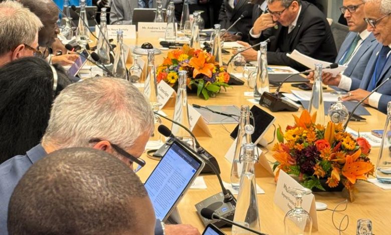 Photo of الوفد الموريتاني المشارك في الاجتماعات السنوية يبحث مع نائب المدير العام للبنك الدولي سبل تعزيز التعاون التنموي