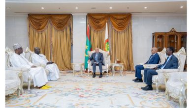 Photo of Promotion de l’intégration africaine: Ghazouani reçoit un émissaire de barrow