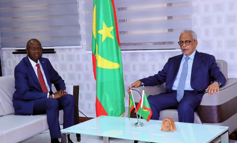 Photo of ‎وزير الشؤون الاقتصادية يستقبل الممثل المقيم للبنك الدولي في موريتانيا