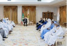 Photo of رئيس الجمهورية يستقبل لجنة العلماء الموريتانيين المكلفة بالحوار مع السجناء السلفيين