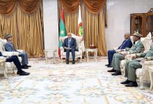 Photo of رئيس الجمهورية يستقبل المفتش العام للقوات المسلحة الملكية المغربية