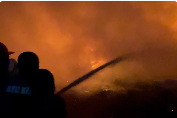 Incendie au marché “Al Hadrami” de Zouérate: d’importants dégâts matériels