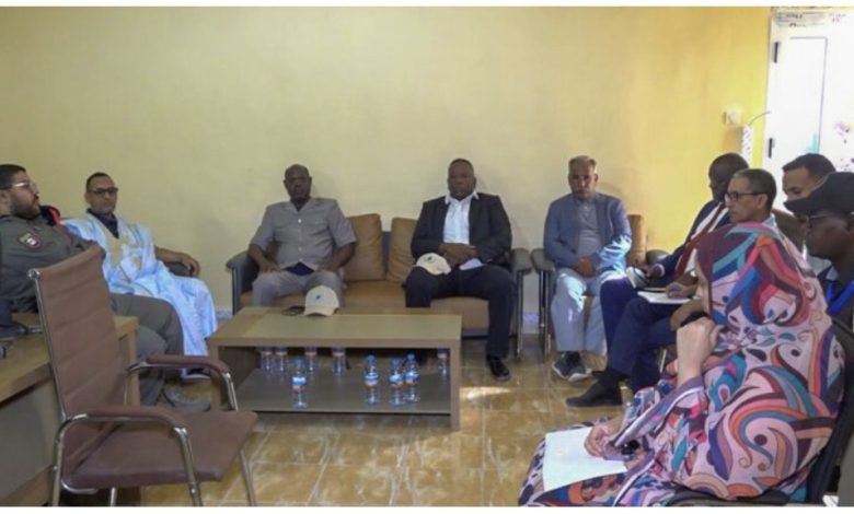 Le président de la Commission nationale des droits de l’homme conclut sa visite à Dakhlet Nouadhibou