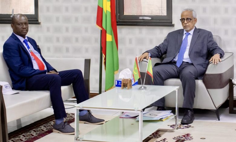 Le ministre des Affaires économiques reçoit le responsable du portefeuille de la Mauritanie au FIDA