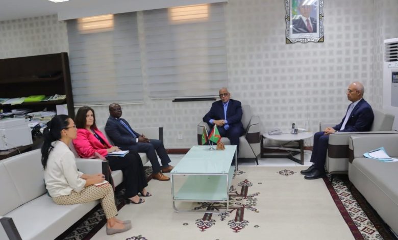 Le ministre des Affaires économiques reçoit le directeur pays du PAM