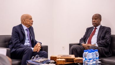 Photo of رئيس اللجنة التوجيهية للحوار الوطني يستقبل الممثل الخاص للأمين العام للأمم المتحدة لغرب إفريقيا ومنطقة الساحل