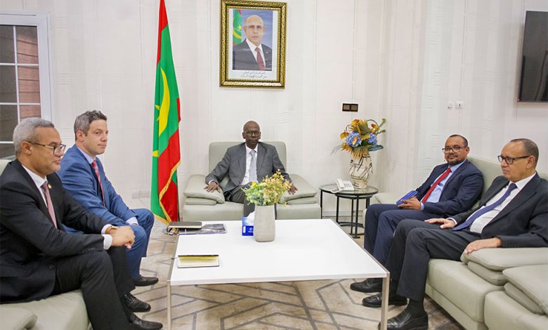Le MF Codioro Moussa N’Guenore, en cie de la délégation Kinross